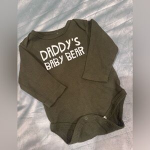 6-9M “Daddy’s Bear” bodysuit